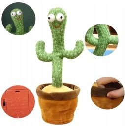 Dancing Cactus LED Toy for Kids