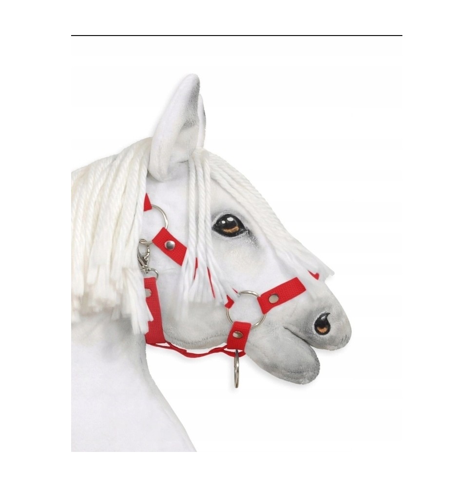 Kantar Hobby Horse A3 - czerwony Kantar Hobby Horse A3 - czerwony