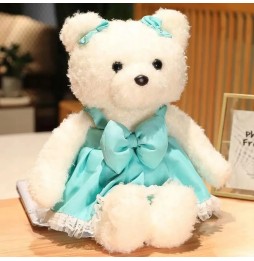 Bear in Dress 34cm Pink