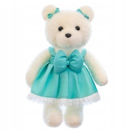 Bear in Dress 34cm Pink