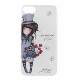 Iphone 8 case - gorjuss - the hatter by santoro london