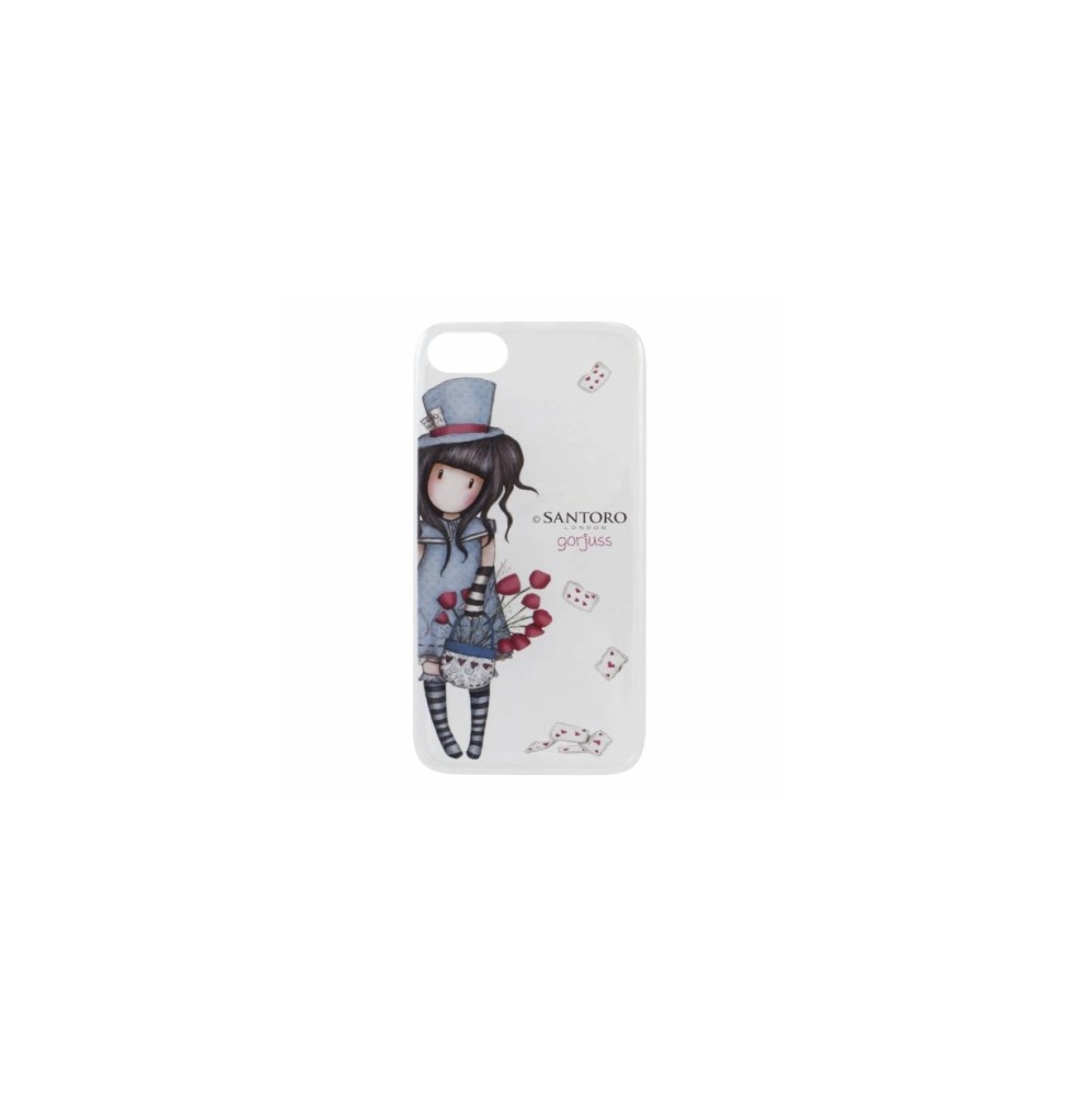 Iphone 8 case - gorjuss - the hatter by santoro london