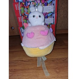 35cm Plush Bunny in a Bouquet