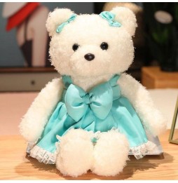 Bear in Dress 34cm Pink