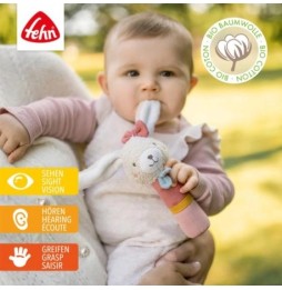 Handheld Rattle Toy, Bunny Nature Collection