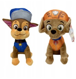 Paw Patrol Plush Set - Zuma and Chase 27 cm