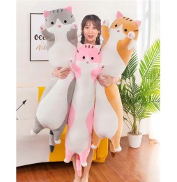 Long Pink Cat Plush 150 cm