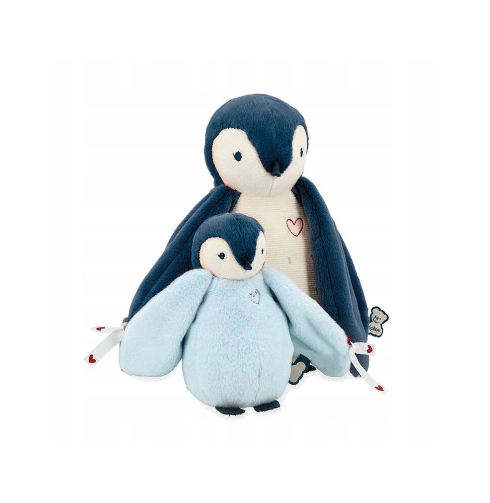 Penguin Plush Set Kaloo 25cm and 15cm