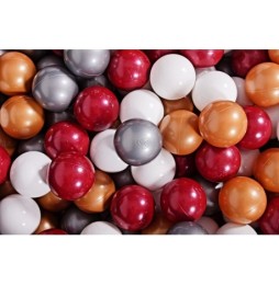 Set of 400 Plastic Balls for Dry Pool