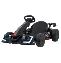 Gokart Audi z funkcją driftu - czarny