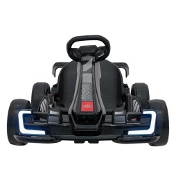 Gokart Audi cu funcție de drift - negru