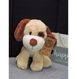 Max & Sax maskotka piesek z łatką 25 cm