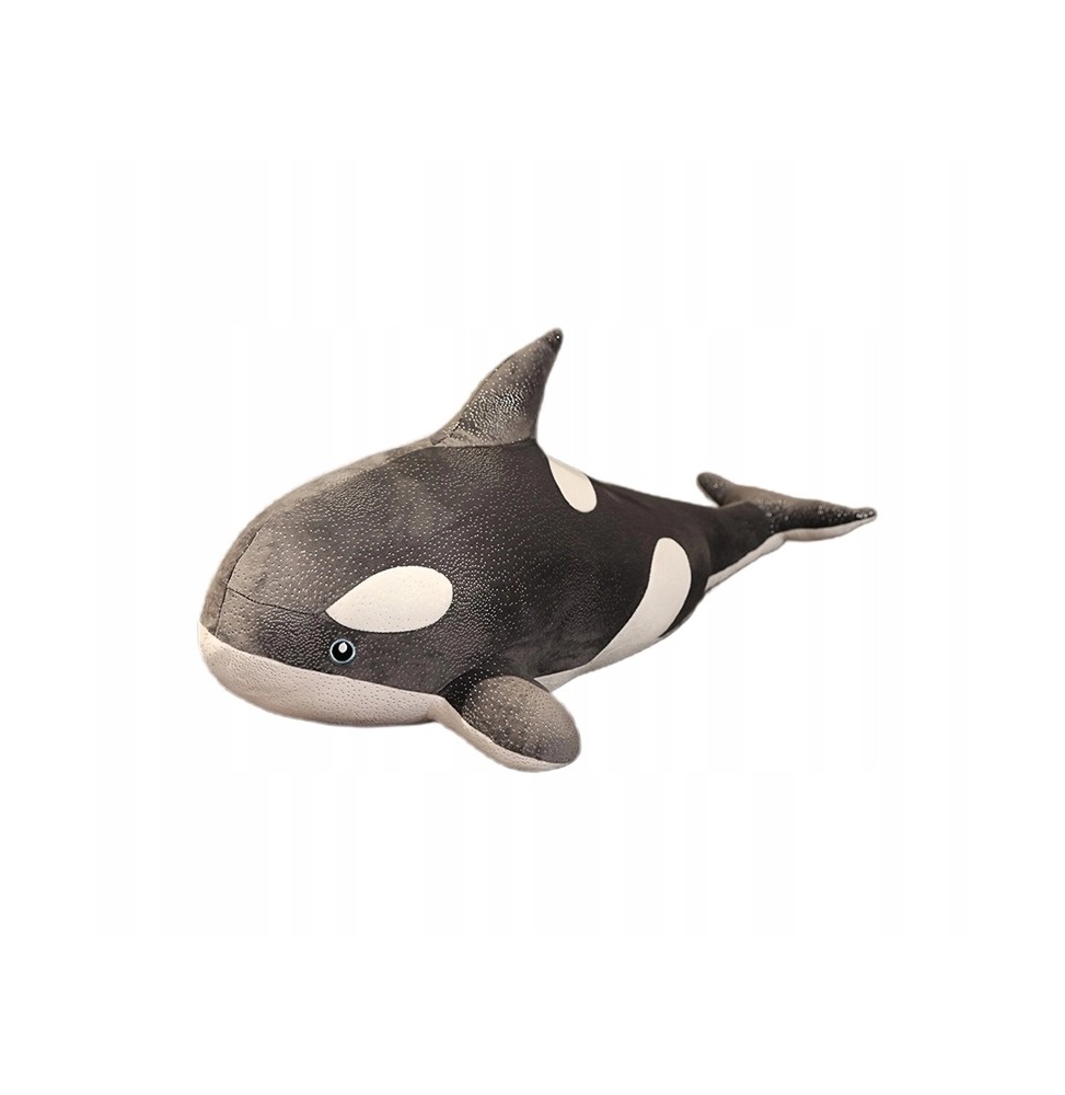 Whale Orca Plush Pillow 60 cm