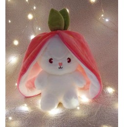 Plush Bunny Strawberry Carrot 25 cm