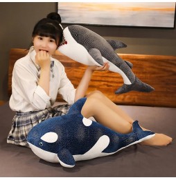 Whale Orca Plush Pillow 60 cm