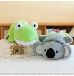 Reversible Koala and Frog Plush 24 cm