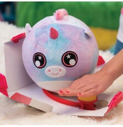 Biggies inflatable plush toy unicorn