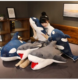 Whale Orca Plush Pillow 60 cm