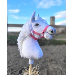 Hobby Horse Premium Stick Horse - White A3