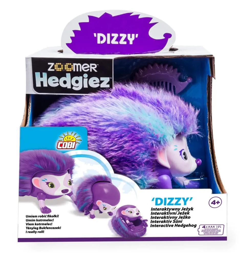 Spin Master Zoomer Hedgiez Whirl - jucărie interactivă