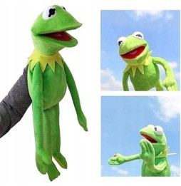 Kermit brotac din pluș 60 cm pentru copii