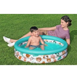 Kids Inflatable Pool 102x25cm Bestway with Repair Patch