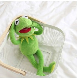 Kermit brotac din pluș 60 cm pentru copii