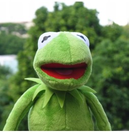 Kermit brotac din pluș 60 cm pentru copii