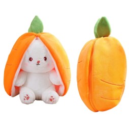 Plush Bunny Strawberry Carrot 25 cm