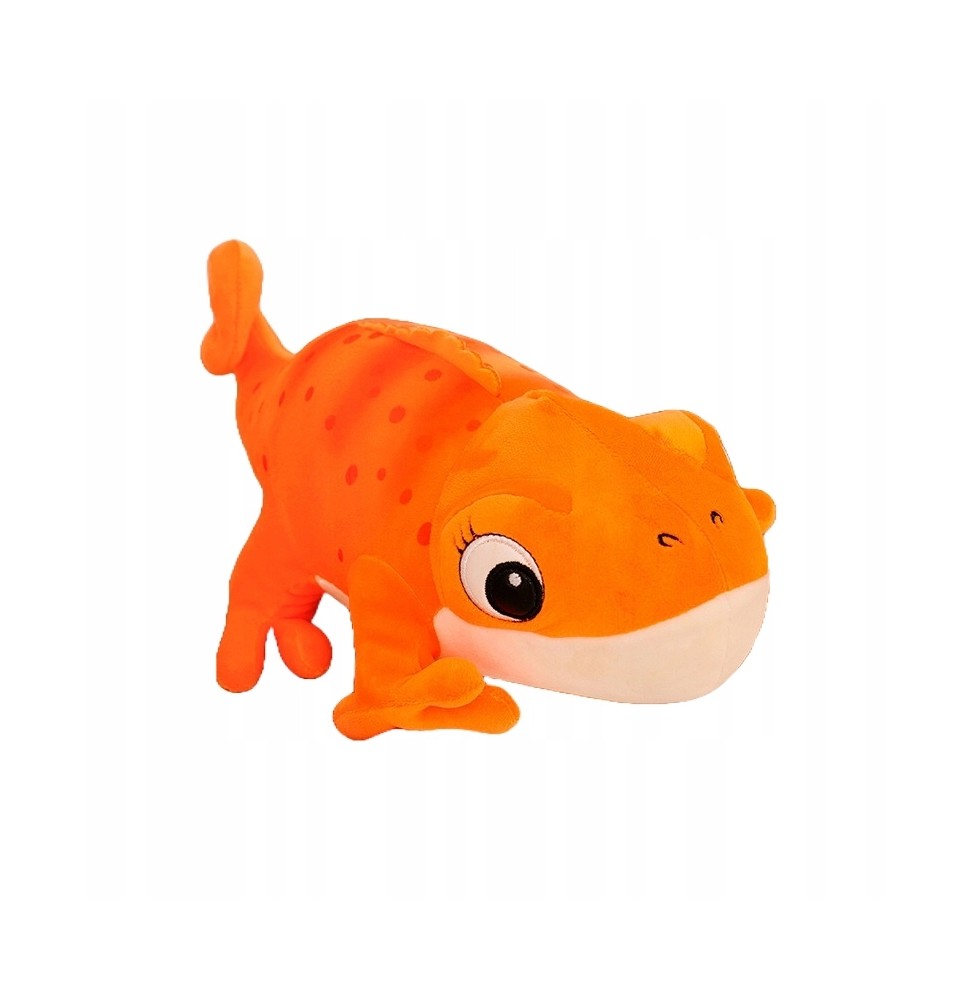 Pomarańczowa żaba pluszak 45 cm przytulanka Pomarańczowa żaba pluszak 45 cm przytulanka
