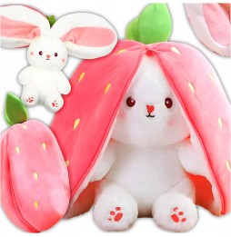 Strawberry Carrot Bunny Plush