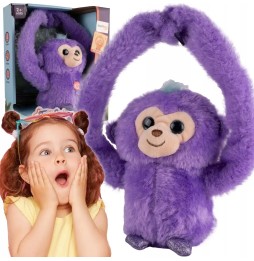 Interactive Plush Monkey for Kids