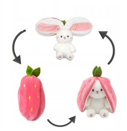 Strawberry Carrot Bunny Plush