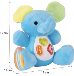 Interactive Plush Elephant Toy for Kids