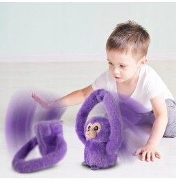 Interactive Plush Monkey for Kids