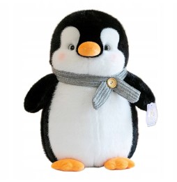 Stuffed Penguin with Scarf 9 inches