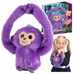 Interactive Plush Monkey for Kids