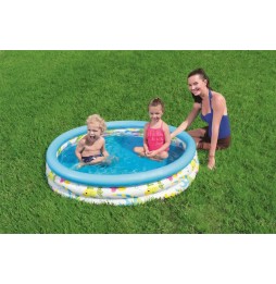 Piscină cu pești 1.22/25cm Bestway pentru copii