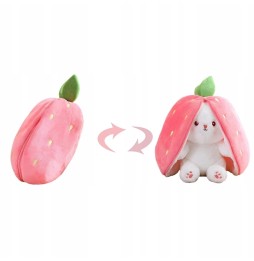 Strawberry Carrot Bunny Plush