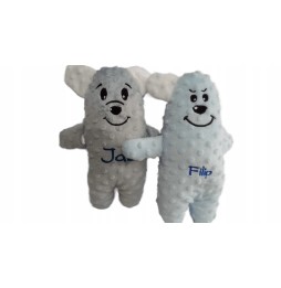 Teddy Bear Cuddle Toy for Baptism and Birthdays