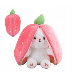 Strawberry Carrot Bunny Plush