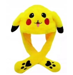 Pikachu Hat with Moving Ears and LED