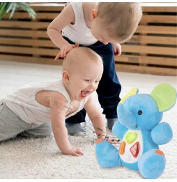 Interactive Plush Elephant Toy for Kids