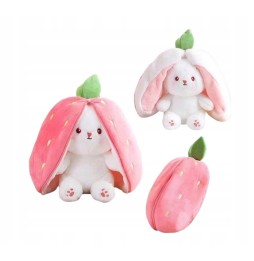 Strawberry Carrot Bunny Plush