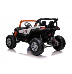 Pojazd utv x3 off-road pomarańczowy dla dzieci