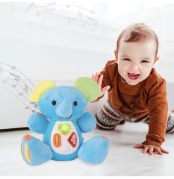 Interactive Plush Elephant Toy for Kids