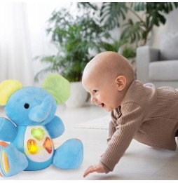 Interactive Plush Elephant Toy for Kids