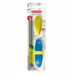 My.Pen Yellow School Set – 2 Pencils, Sharpener