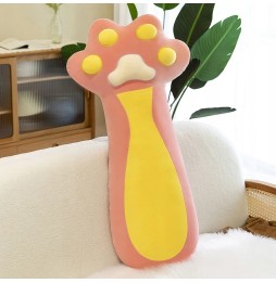 Różowa maskotka łapa 50 cm