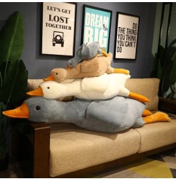 Plush Goose Pillow XXXL 130 cm